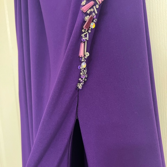 TONY BOWLS EVENING GOWN SIZE 12 BUT altered to fix like 6 - Picture 9 of 14